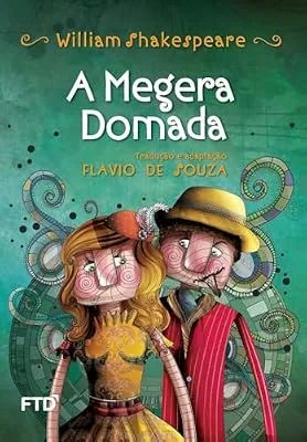 Capa do livro A Megera Domada, de William Shakespeare