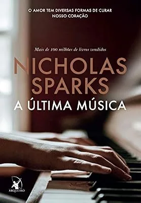 Capa do livro A Última Música, de Nicholas Sparks