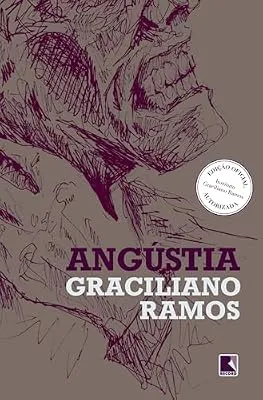 Capa do livro Angústia, de Graciliano Ramos