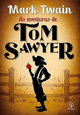 Capa do livro As Aventuras de Tom Sawyer, de Mark Twain