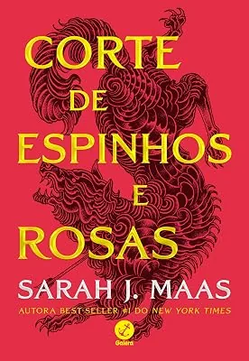 Capa do livro Corte de Espinhos e Rosas, de Sarah J. Maas