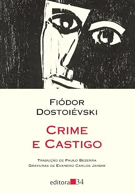 Capa do livro Crime e Castigo, de Fiódor Dostoiévski