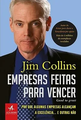 Capa do livro Empresas Feitas para Vencer, de Jim Collins
