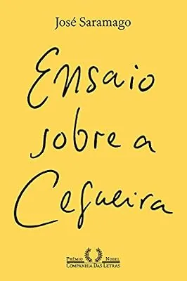 Capa do livro Ensaio sobre a Cegueira, de José Saramago
