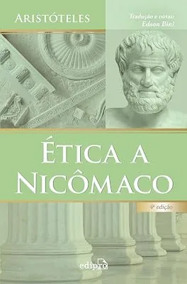 Capa do livro Ética a Nicômaco, de Aristóteles