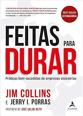 Capa do livro Feitas para Durar, de Jim Collins e Jerry I. Porras
