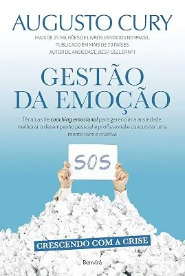 Capa do livro Gestão da Emoção, de Augusto Cury