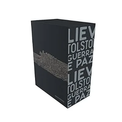 Capa do livro Guerra e Paz, de Liev Tolstói
