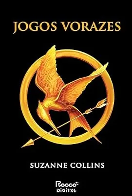 Capa do livro Jogos Vorazes, de Suzanne Collins