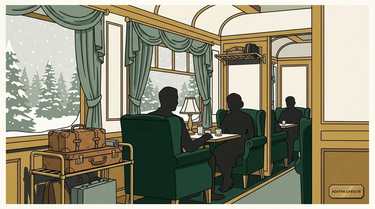 Ilustração de Livros de Agatha Christie: Os 10 Melhores para Começar