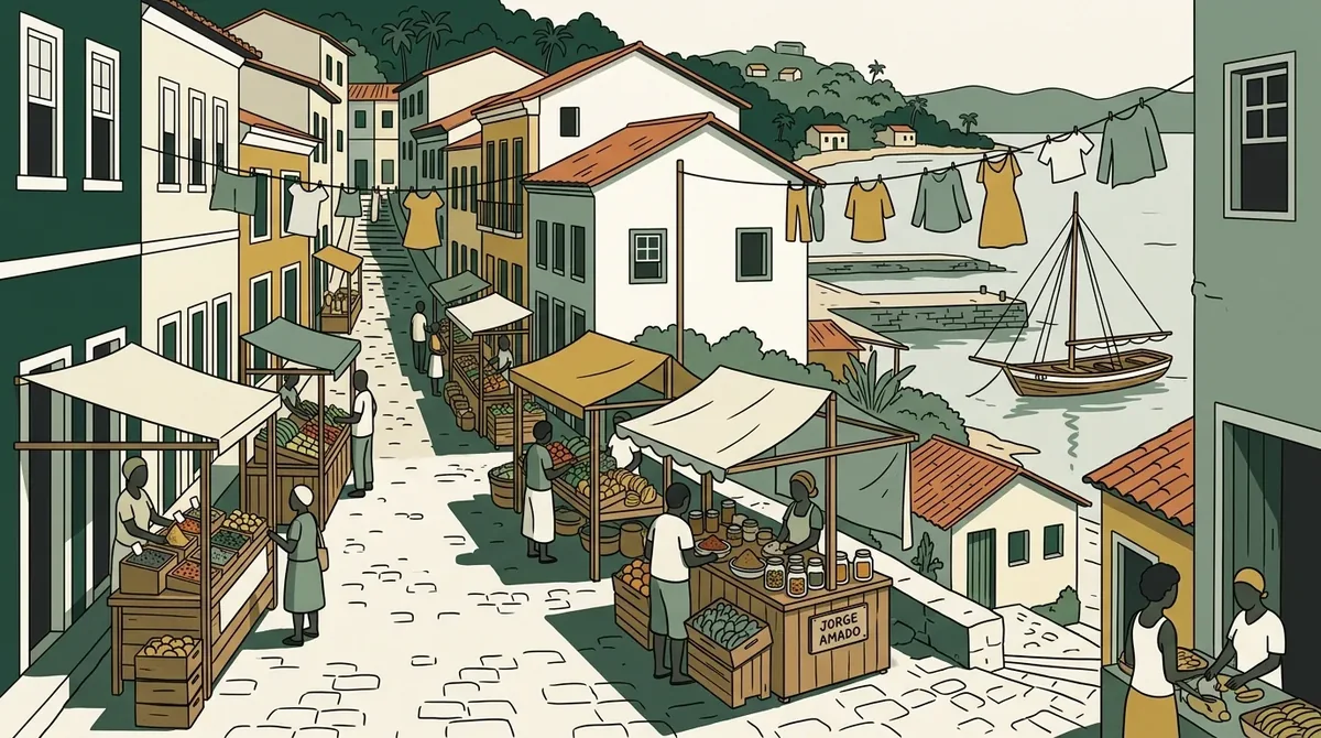 Ilustração de Livros de Jorge Amado: Os 10 Melhores para Começar