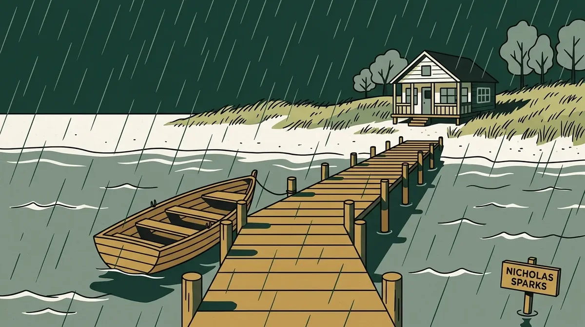 Ilustração de Livros de Nicholas Sparks: os 10 Melhores para Começar