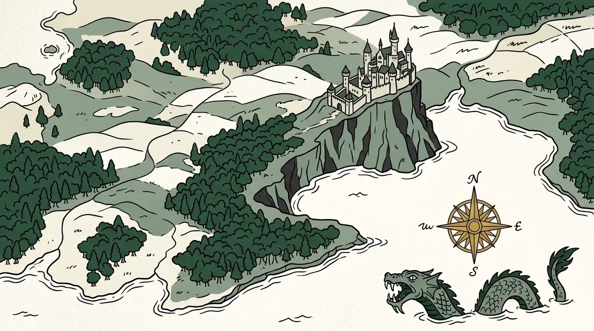 Ilustração de Os 10 Melhores Livros de Fantasia para Ler