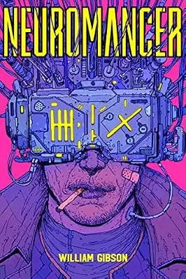 Capa do livro Neuromancer, de William Gibson