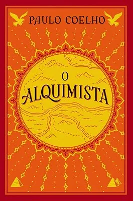 Capa do livro O Alquimista, de Paulo Coelho