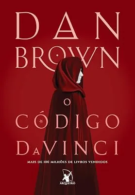 Capa do livro O Código Da Vinci, de Dan Brown