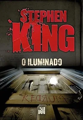 Capa do livro O Iluminado, de Stephen King