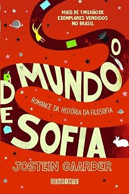 Capa do livro O Mundo de Sofia, de Jostein Gaarder