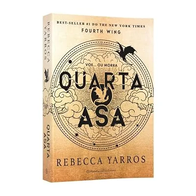 Capa do livro Quarta Asa, de Rebecca Yarros