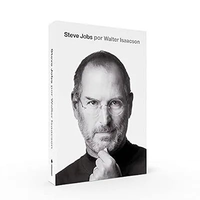 Capa do livro Steve Jobs, de Walter Isaacson