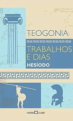 Capa do livro Teogonia / Trabalhos e Dias, de Hesíodo