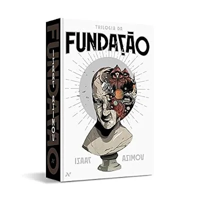Capa do livro Trilogia da Fundação, de Isaac Asimov