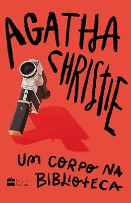 Capa do livro Um Corpo na Biblioteca, de Agatha Christie