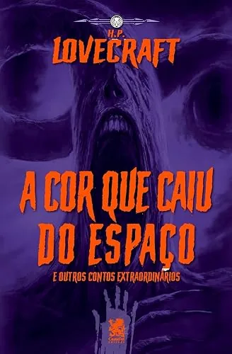 Capa do livro A Cor que Caiu do Espaço, de H. P. Lovecraft