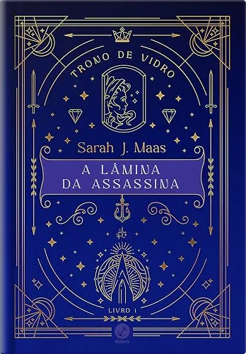Capa do livro A Lâmina da Assassina, de Sarah J. Maas