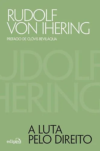 Capa do livro A luta pelo Direito, de Rudolf von Ihering