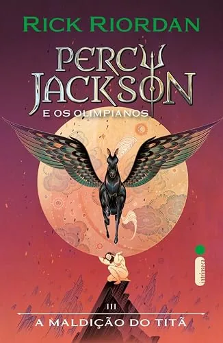 Capa do livro A Maldição do Titã, de Rick Riordan