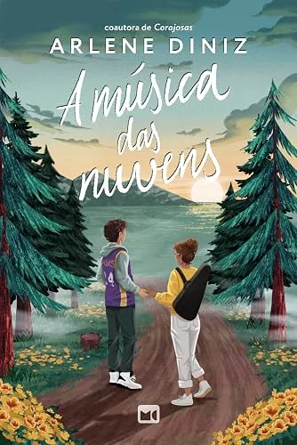 Capa do livro A Música das Nuvens, de Arlene Diniz