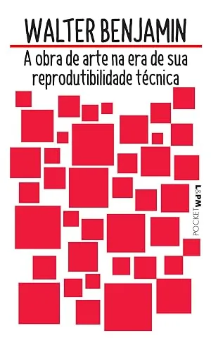 Capa do livro A Obra de Arte na era de sua Reprodutibilidade Técnica, de Walter Benjamin