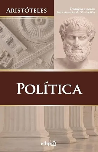 Capa do livro Política, de Aristóteles