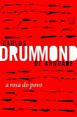 Capa do livro A Rosa do Povo, de Carlos Drummond de Andrade