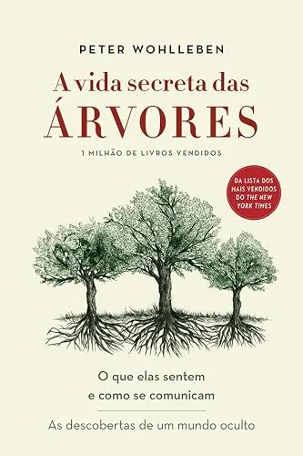 Capa do livro A Vida Secreta das Árvores, de Peter Wohlleben