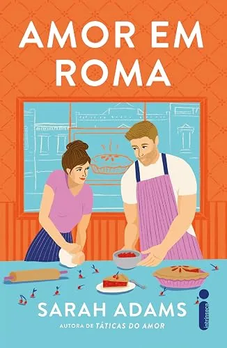 Capa do livro Amor em Roma, de Sarah Adams
