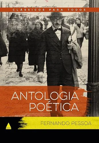 Capa do livro Antologia Poética, de Fernando Pessoa
