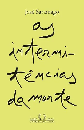 Capa do livro As Intermitências da Morte, de José Saramago