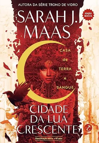 Capa do livro Casa de Terra e Sangue, de Sarah J. Maas