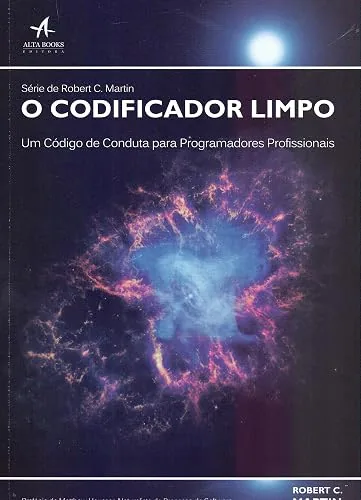 Capa do livro O Codificador Limpo, de Robert C. Martin