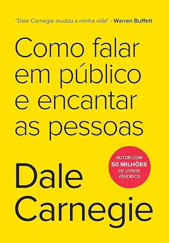 Capa do livro Como Falar em Público e Encantar as Pessoas, de Dale Carnegie