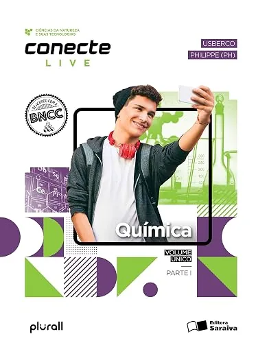 Capa do livro Conecte Live Química: Volume Único, de João Usberco e Philippe Spitaleri