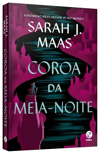 Capa do livro Coroa da Meia-Noite, de Sarah J. Maas