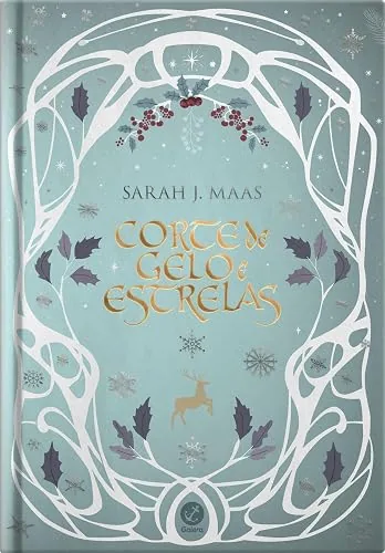 Capa do livro Corte de Gelo e Estrelas, de Sarah J. Maas