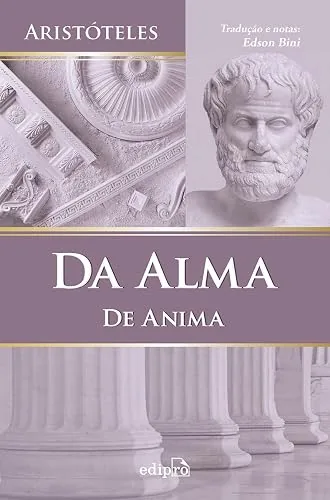 Capa do livro Da Alma (De Anima), de Aristóteles