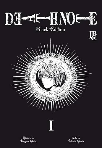 Capa do livro Death Note Black Edition Vol. 1, de Tsugumi Ohba e Takeshi Obata