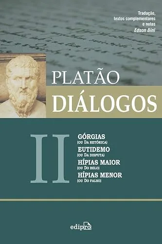 Capa do livro Diálogos II: Górgias, Eutidemo e Hípias, de Platão
