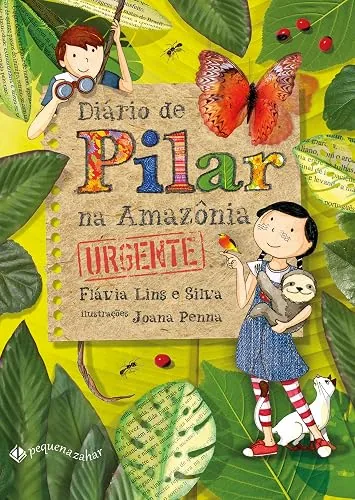 Capa do livro Diário de Pilar na Amazônia, de Flávia Lins e Silva