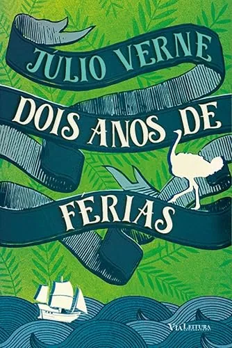 Capa do livro Dois Anos de Férias, de Júlio Verne